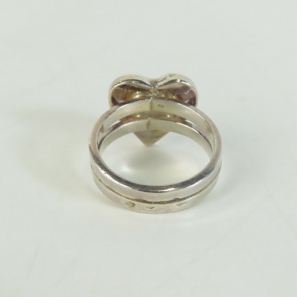 実際に弊社で買取させて頂いたHOLLYWOOD RANCH MARKET/ハリウッドランチマーケット リング ハート  20号の画像 3枚目