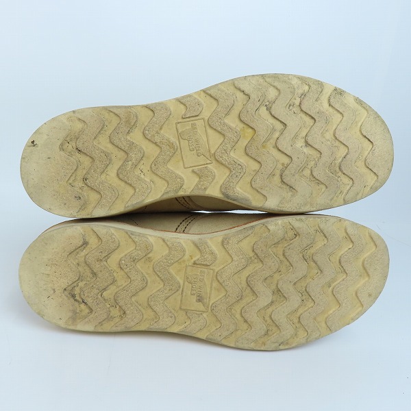 実際に弊社で買取させて頂いたRED WING/レッドウイング クラシックプレーントゥ ブーツ 8167/7Eの画像 2枚目