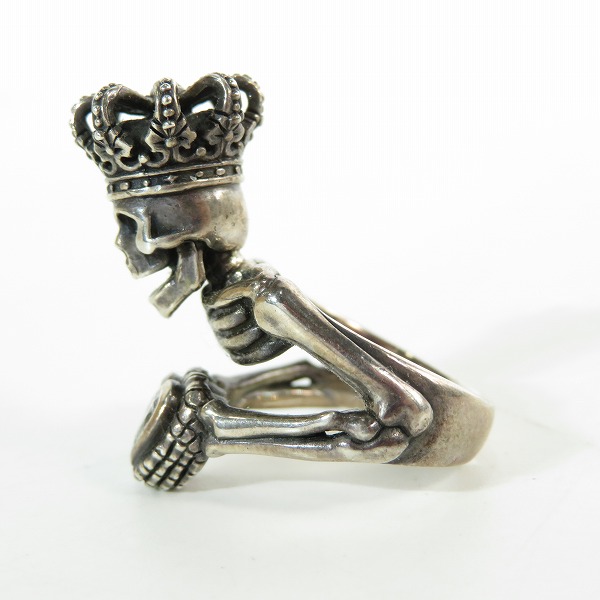 実際に弊社で買取させて頂いたJustin Davis/ジャスティンデイビス ハートフルリング 指輪 SRJ404/9号の画像 2枚目