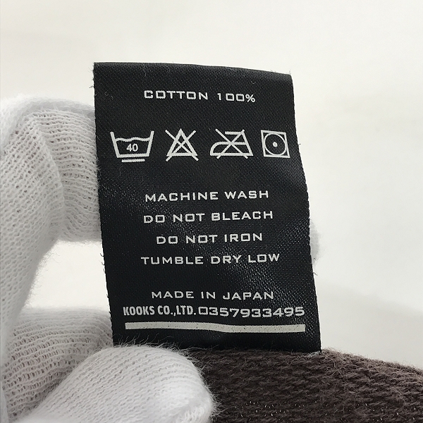 実際に弊社で買取させて頂いたNUMBER (N)INE/ナンバーナイン ハート 涙 ヘンリーネック Tシャツ/カットソー/3の画像 3枚目