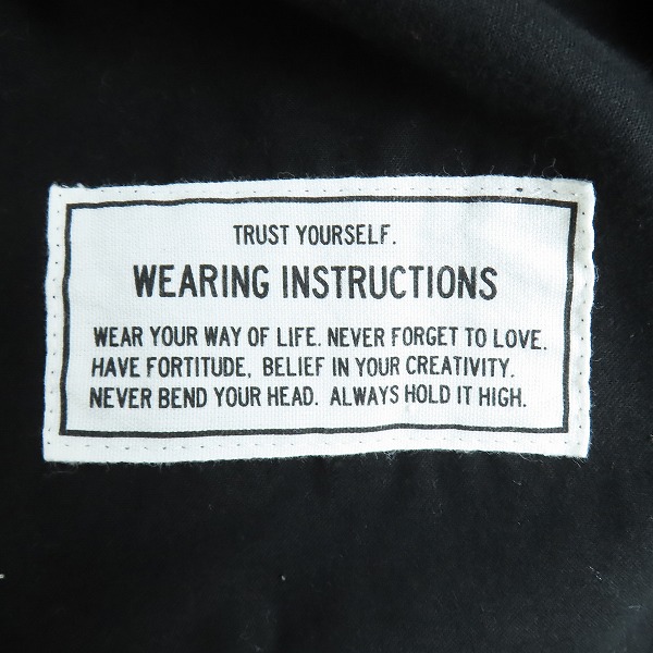 実際に弊社で買取させて頂いたMaison MIHARA YASUHIRO/メゾン ミハラヤスヒロ レイヤード ウエスタンシャツ A03SH221/44の画像 5枚目