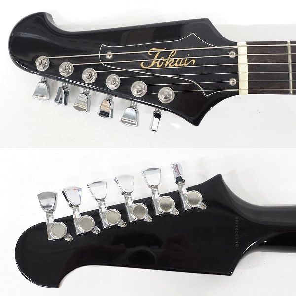 実際に弊社で買取させて頂いた★Tokai/トーカイ FB60L VS ファイヤーバードType レフティ/左きき用 エレキギター ソフトケース付の画像 2枚目