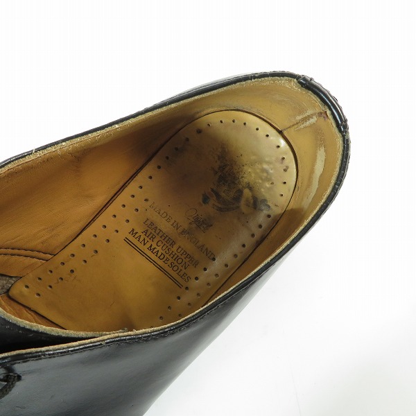 実際に弊社で買取させて頂いたDr.martens/ドクターマーチン イングランド製 4ホールレザーシューズ/8の画像 4枚目