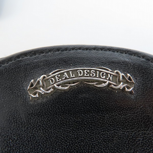 実際に弊社で買取させて頂いたDEAL DESIGN/ディールデザイン レザー カードケース/パスケース 小銭入れ/コインケース 2点セットの画像 6枚目