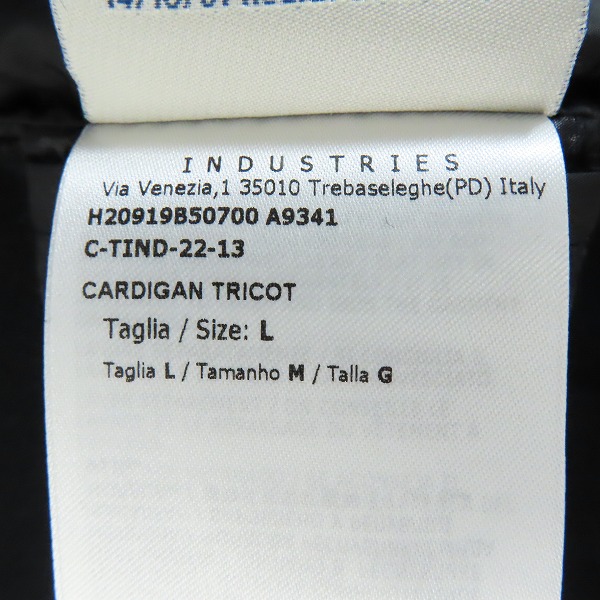実際に弊社で買取させて頂いた【JPタグ】MONCLER/モンクレール CARDIGAN TRICOT ニット切替 ダウンジャケット H20919B50700 A9341/Lの画像 5枚目