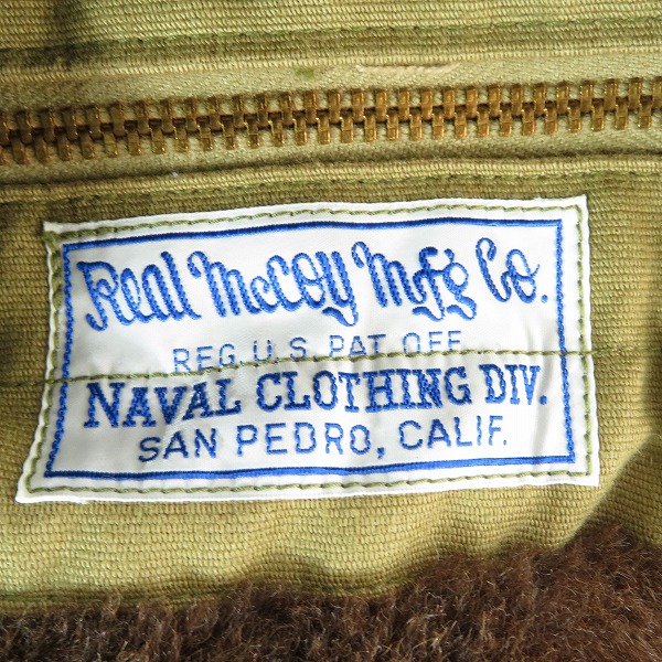 実際に弊社で買取させて頂いたTHE REAL McCOY'S/リアルマッコイズ N-1デッキジャケット NOs-81012/40Rの画像 4枚目