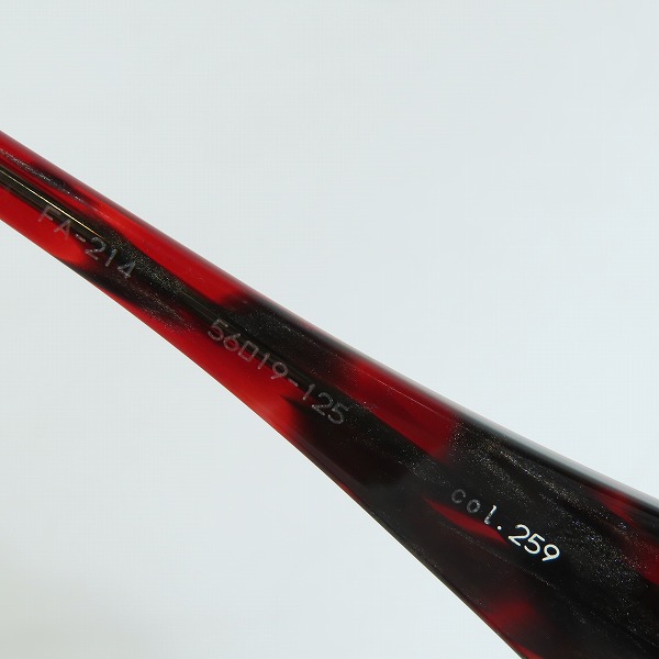 実際に弊社で買取させて頂いたFACTORY900/ファクトリー900 眼鏡/メガネフレーム FA-214の画像 8枚目