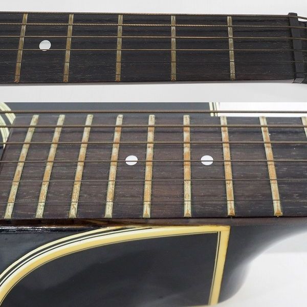 実際に弊社で買取させて頂いた★【難有り】Takamine/タカミネ PT-106-6/PT106-6 エレアコ/アコースティックギター 1990年製 ハードケース付 の画像 3枚目