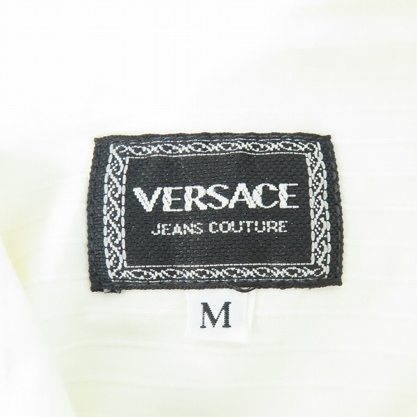 実際に弊社で買取させて頂いたVERSACE/ヴェルサーチ ジップアップシャツ/Mの画像 2枚目