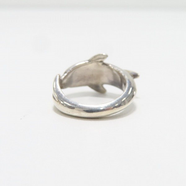 実際に弊社で買取させて頂いたHOLLYWOOD RANCH MARKET/ハリウッドランチマーケット ドルフィン/イルカ リング /6.5-7号の画像 3枚目