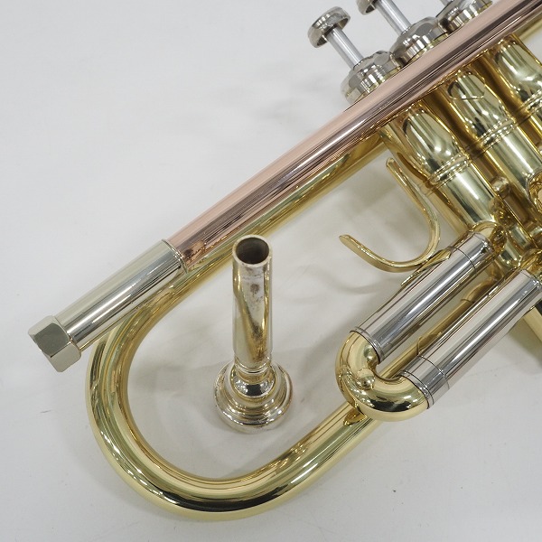 実際に弊社で買取させて頂いたメーカー不明 トランペット ゴールド ハードケース付の画像 8枚目