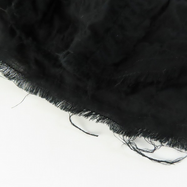 実際に弊社で買取させて頂いたL.G.B./ルグランブルー シワ加工 ボタンダウン スリムシャツ ブラック/1の画像 6枚目