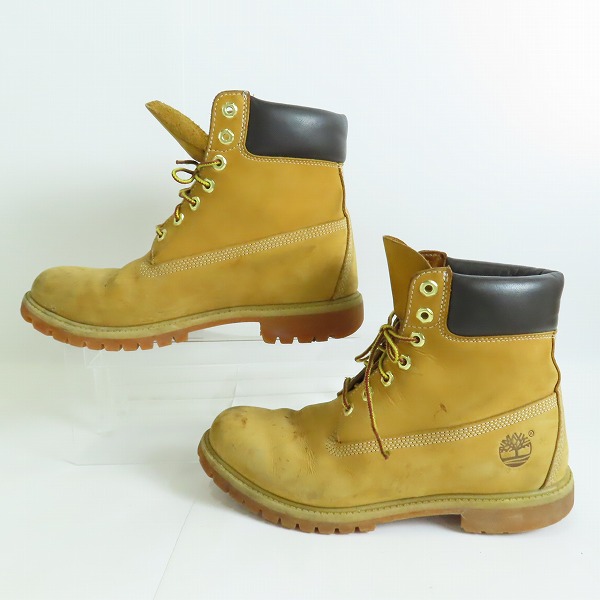 実際に弊社で買取させて頂いたTimberland/ティンバーランド アイコン 6インチプレミアムブーツ/TB010061/9.5の画像 3枚目