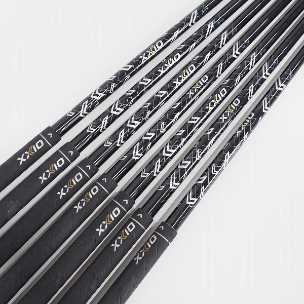 実際に弊社で買取させて頂いた【シャフトのみ】DUNLOP/ダンロップ XXIO/ゼクシオ MP1100 アイアン用シャフト 7本セット FLEX:R
