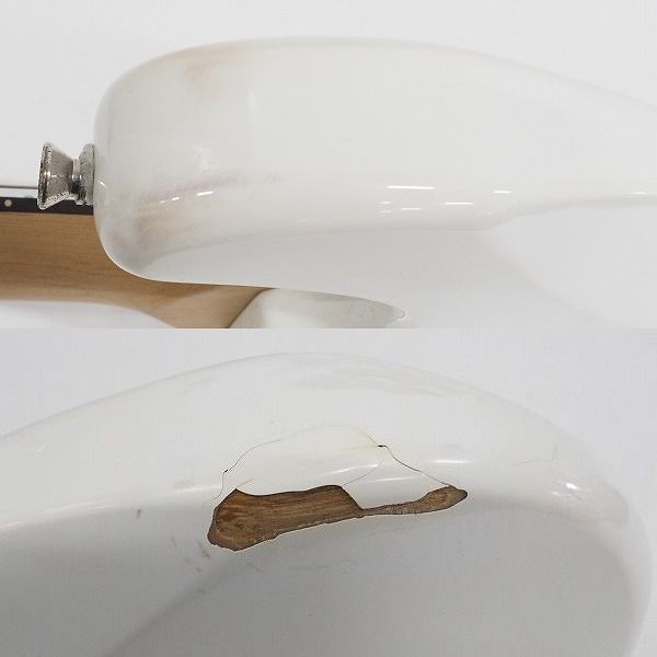 実際に弊社で買取させて頂いた★BUSKER'S/バスカーズ ストラトキャスターType エレキギター ソフトケース付の画像 6枚目