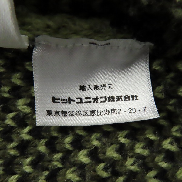 実際に弊社で買取させて頂いたFred Perry/フレッドペリー Chunky Jacquard Cardigan ジャガードカーディガン K3539/Lの画像 4枚目