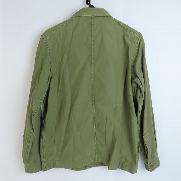 実際に弊社で買取させて頂いたWTAPS/ダブルタップス BUDS L/S/SHIRT COTTON SATIN/ミリタリーシャツ 112LTDT-SHM02/1の画像 1枚目