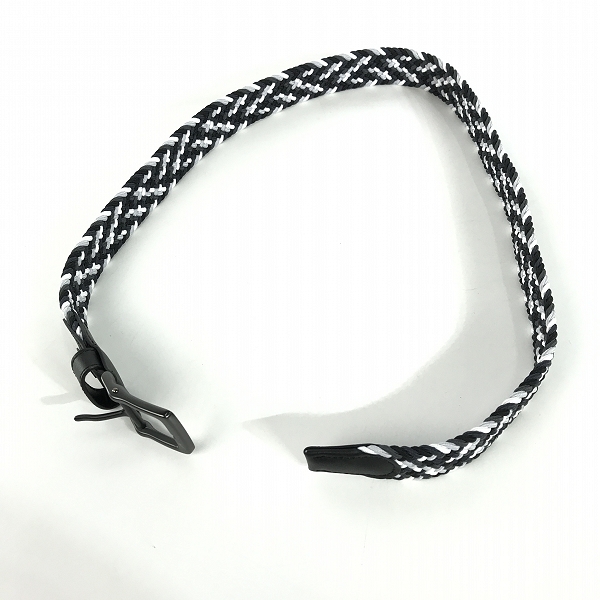 実際に弊社で買取させて頂いたNIKE GOLF/ナイキ ゴルフ G-Flex ストレッチウーブンマスターズゴルフベルト  ブラック ホワイトの画像 5枚目