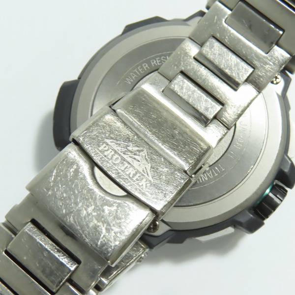 実際に弊社で買取させて頂いた(1)CASIO/カシオ PROTREK/プロトレック MANASLU/マナスル タフソーラー PRX-7000T-7JFの画像 7枚目