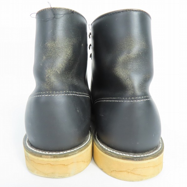 実際に弊社で買取させて頂いたRED WING/レッドウィング 新四角犬タグ 黒 8165 10Dの画像 1枚目