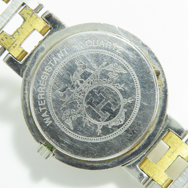 実際に弊社で買取させて頂いたHERMES/エルメス クリッパー クォーツ 腕時計 490781の画像 4枚目