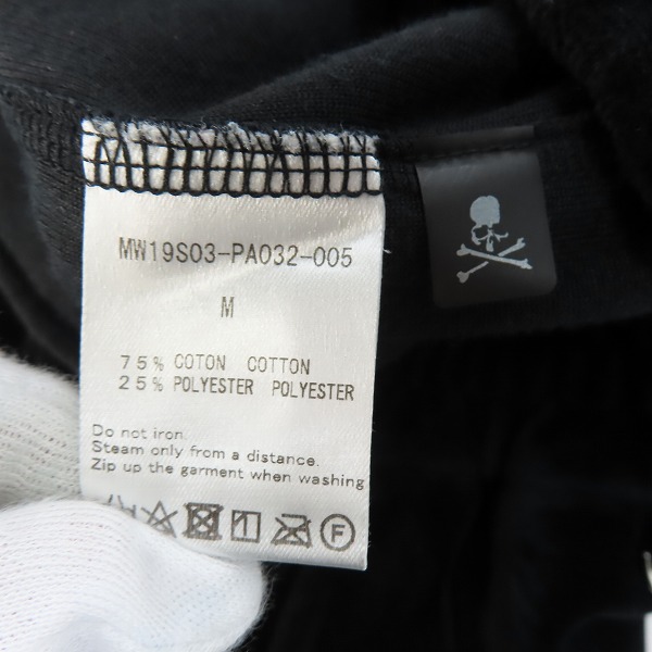 実際に弊社で買取させて頂いたMASTERMIND WORLD/マスターマインドワールド スカル ベロアパンツMW19S03-PA032-005/Mの画像 7枚目