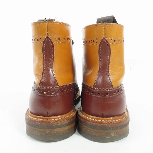 実際に弊社で買取させて頂いたTricker's×Hummingbirds'hill/トリッカーズ×ハミングバーズヒル 別注 ウィングチップ カントリーブーツ M2508/7の画像 1枚目
