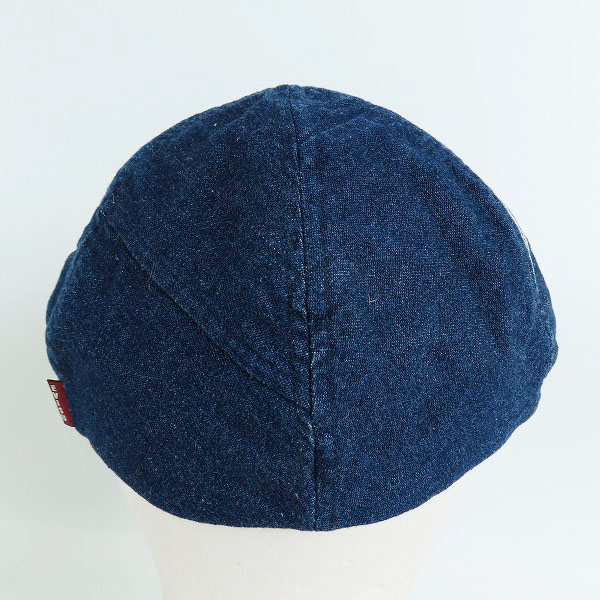 実際に弊社で買取させて頂いたEVISU/エヴィス カモメ デニム ハンチング キャップの画像 2枚目