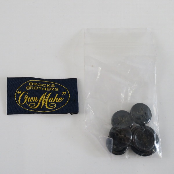 実際に弊社で買取させて頂いたBrooks Brothers/ブルックスブラザーズ own make サスペンダー付き パンツ ジャケット セットアップ/42R/W36の画像 8枚目