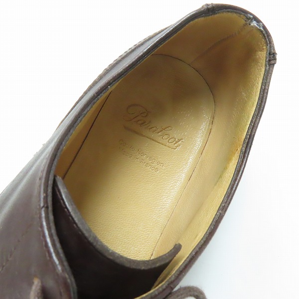 実際に弊社で買取させて頂いたParaboot/パラブーツ CHAMBORD TEX/シャンボード レザーシューズ/710707/90993/7の画像 4枚目