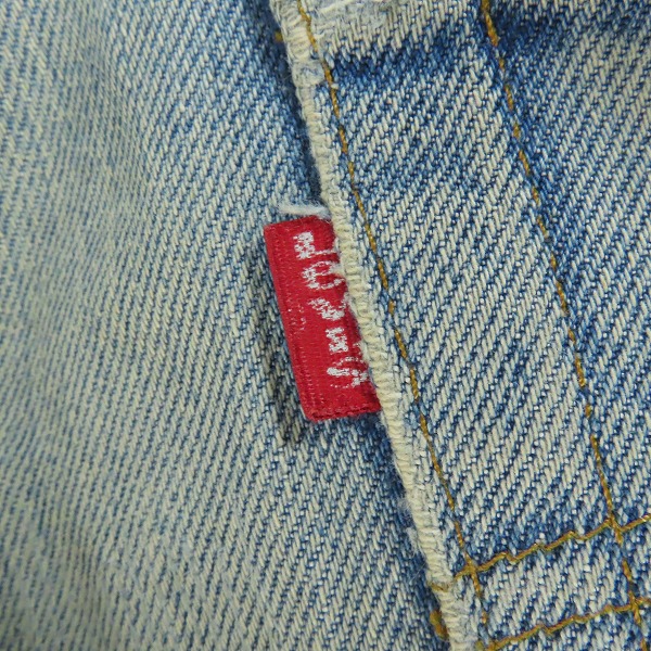 実際に弊社で買取させて頂いたLEVI'S/リーバイス 501 ボタン裏524/スモールe デニムパンツ W33/L38の画像 2枚目