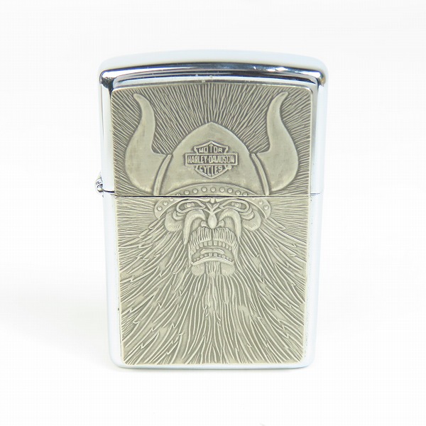 実際に弊社で買取させて頂いたZIPPO/ジッポー HARLEY-DAVIDSON/ハーレーダビッドソン バイキング 93年製
