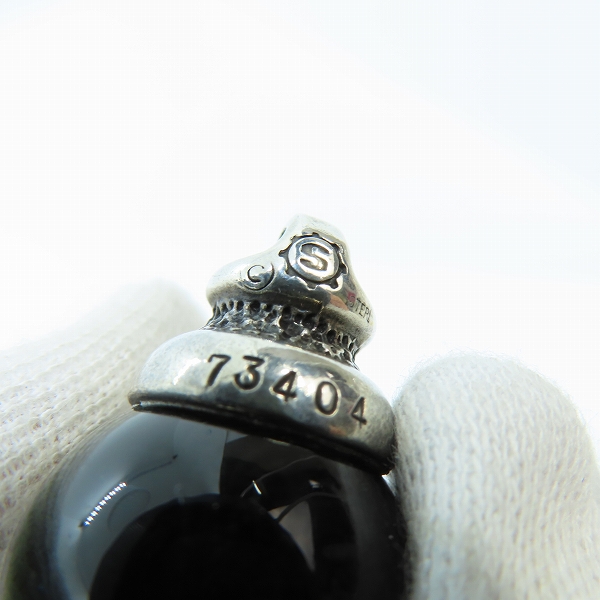 実際に弊社で買取させて頂いたSTARLINGEAR/スターリンギア ミニマーブルスカルペンダントの画像 5枚目