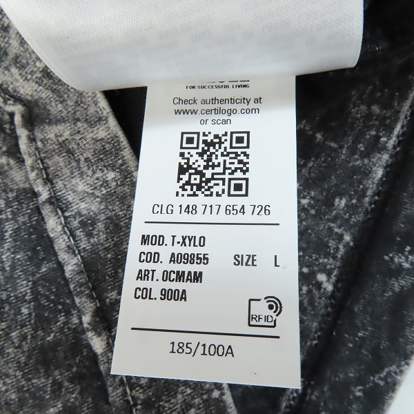 実際に弊社で買取させて頂いた【未使用】DIESEL/ディーゼル メンズ トップス A09855 0CMAM/Lの画像 6枚目