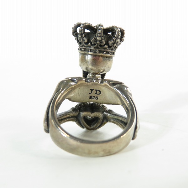 実際に弊社で買取させて頂いたJustin Davis/ジャスティンデイビス ハートフルリング 指輪 SRJ404/9号の画像 3枚目