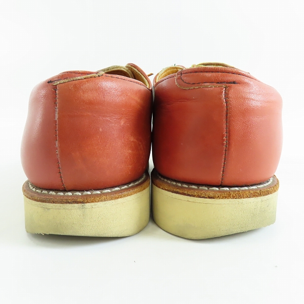 実際に弊社で買取させて頂いたRED WING/レッドウィング 刺繍羽タグ クラシックオックスフォードシューズ 8104/8Dの画像 1枚目
