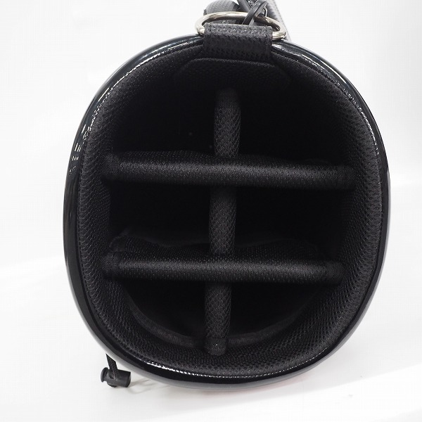 実際に弊社で買取させて頂いたle coq sportif/ルコックスポルティフ ゴルフ QQBTJJ08 9型 6分割キャディバッグ ブラックの画像 3枚目