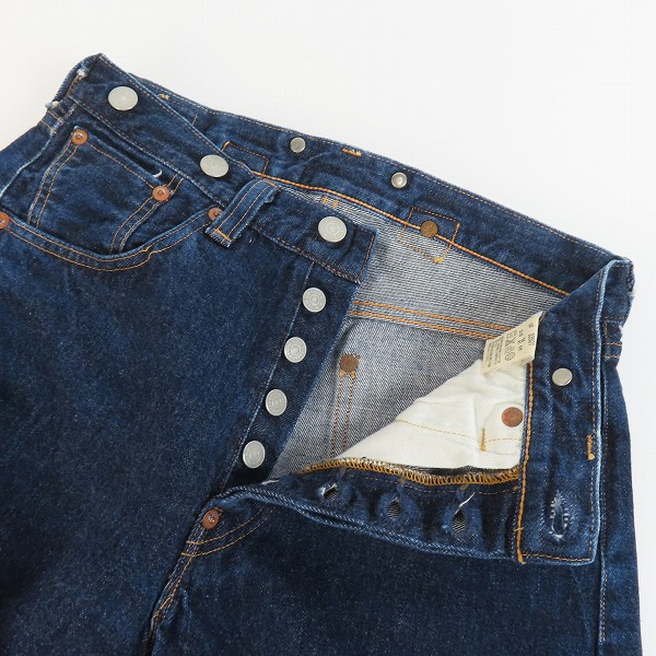 実際に弊社で買取させて頂いたLevis/リーバイス 501XX 1933年モデル デニムパンツ 33501-0017 W31の画像 3枚目