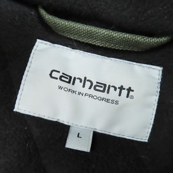 実際に弊社で買取させて頂いたCarhartt/カーハート ACTIVE JACKET/アクティブジャケット フーディ/Lの画像 2枚目
