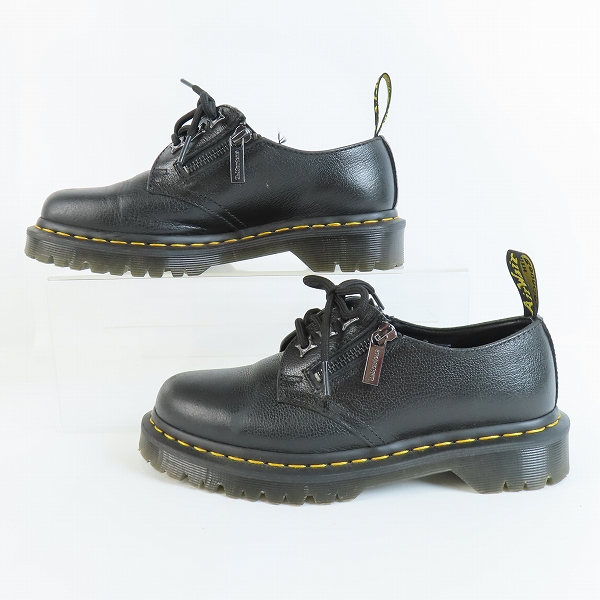 実際に弊社で買取させて頂いたDr.Martens/ドクターマーチン 1461 Leo Zip Pack 3EYE/3ホール レザー ジップ シューズ UK5の画像 3枚目