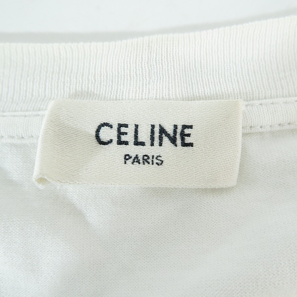 実際に弊社で買取させて頂いた【JPタグ】CELINE/セリーヌ 21SS スタッズ付き ルーズTシャツ 2X687501F/Lの画像 2枚目