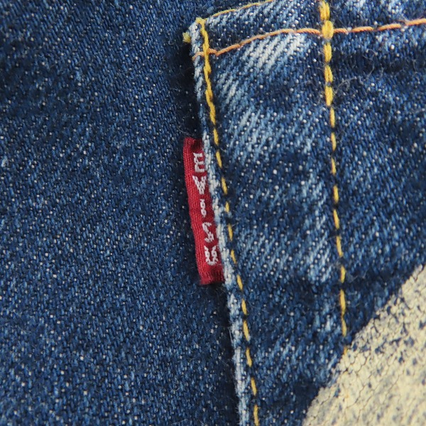 実際に弊社で買取させて頂いたEVISU/エヴィス Lot.2001 No.1 SPECIAL デニムパンツ/ジーンズ W36の画像 6枚目