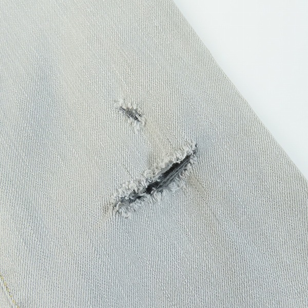 実際に弊社で買取させて頂いたSAINT LAURENT PARIS/サンローランパリ デニムパンツ 344124 YM39R/28の画像 8枚目