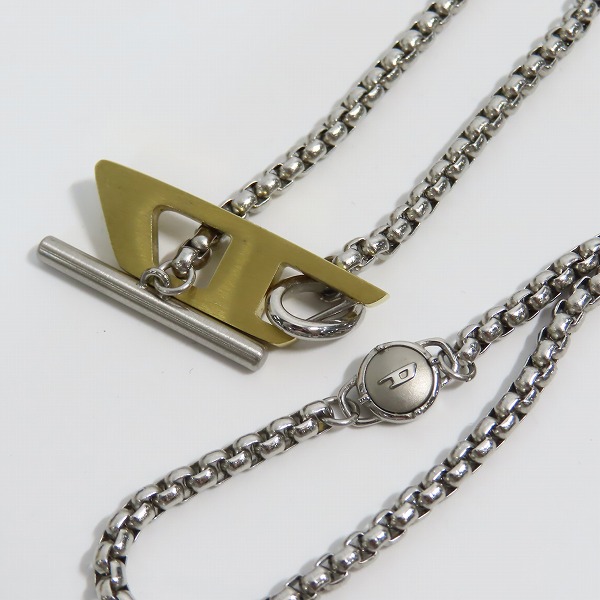 実際に弊社で買取させて頂いたDIESEL/ディーゼル ネックレス ステンレス スチール DX1378931