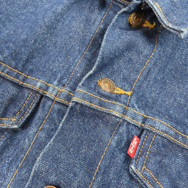 実際に弊社で買取させて頂いたLevi's×ROLLING STONES/リーバイス×ローリングストーンズ 90s/93年 USA製 UOODOO LOUNGE デニムジャケット 70506-0216 /42の画像 6枚目