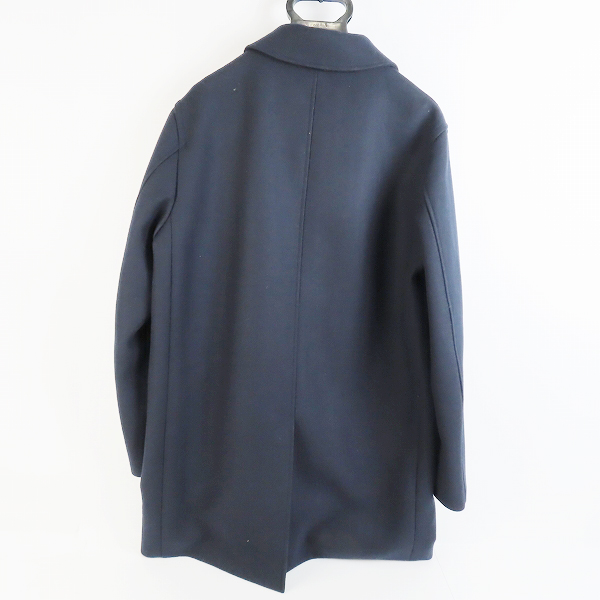 実際に弊社で買取させて頂いたSHIPS JET BLUE/シップスジェットブルー  FUTURE MELTON シングル コート L の画像 1枚目