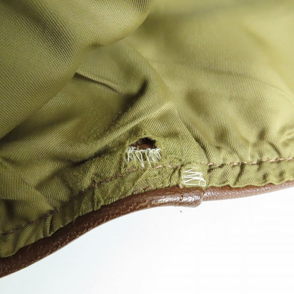 実際に弊社で買取させて頂いたTHE REAL McCOY’s/ザリアルマッコイズ JOE McCOY/ジョーマッコイ スポーツウエア STAMPEDE スタンピード レザー ジャケット34の画像 5枚目