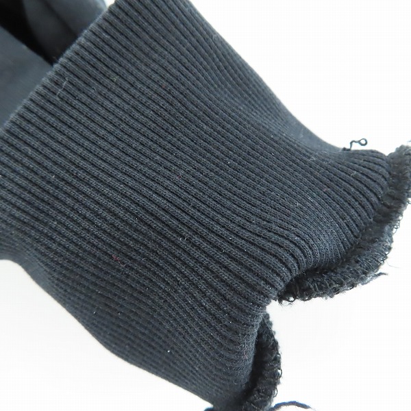 実際に弊社で買取させて頂いたstussy/ステューシー ロゴプリント プルオーバーパーカー ブラック/XLの画像 5枚目