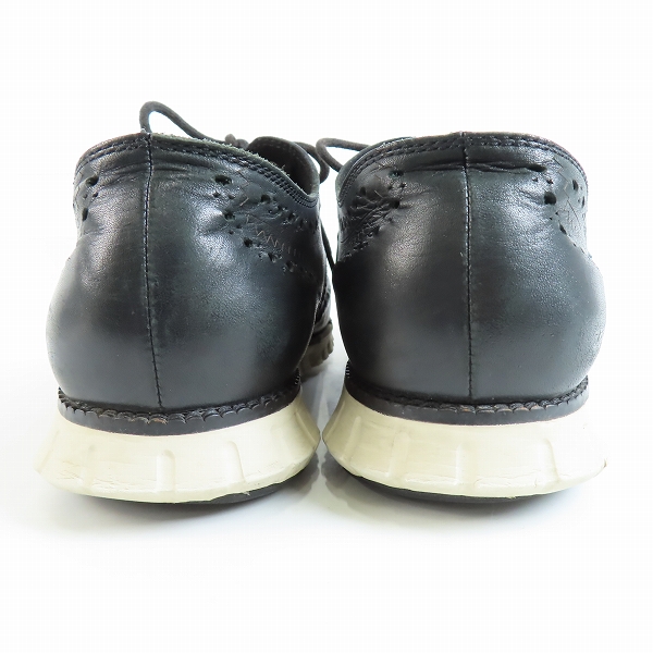 実際に弊社で買取させて頂いたCOLE HAAN/コールハーン ZEROGRAND/ゼログランド 黒 レザー C20720 10Mの画像 1枚目