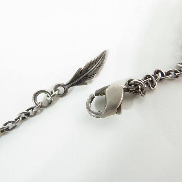 実際に弊社で買取させて頂いた【ギャラ付】Bloody Mary/ブラッディマリー 2008年限定 GROW 10th Anniversary/グロウ ペンダント w/オニキス×ガーネットの画像 6枚目